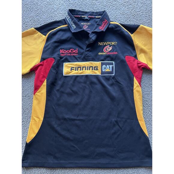 NEWPORT GWENT DRAGONS RUGBY UNION SHIRT KOOGA SIZE XL - Picture 2 of 6